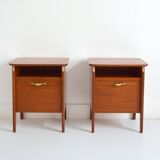 Paire de chevets vintage 1960s