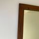 Miroir bois style Amish, 25x30 cm