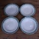 4 assiettes creuses Sarreguemines et Digoin Ecossais