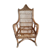 Rattan armchair 20s