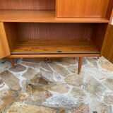 Living Scandinavian teak sideboard, 1950s