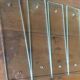 Lot de 5 plaques de propeté en verre PM