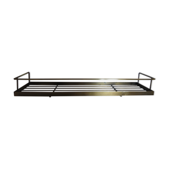 Brass metal shelf