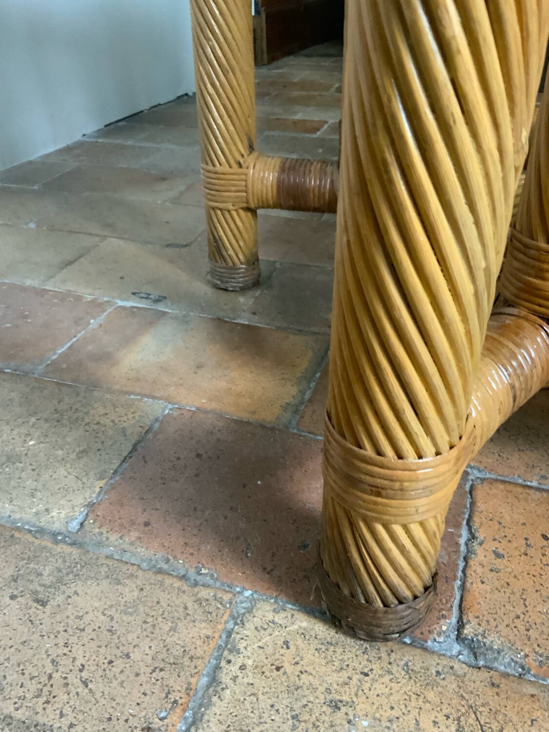 Modern and organic dining table