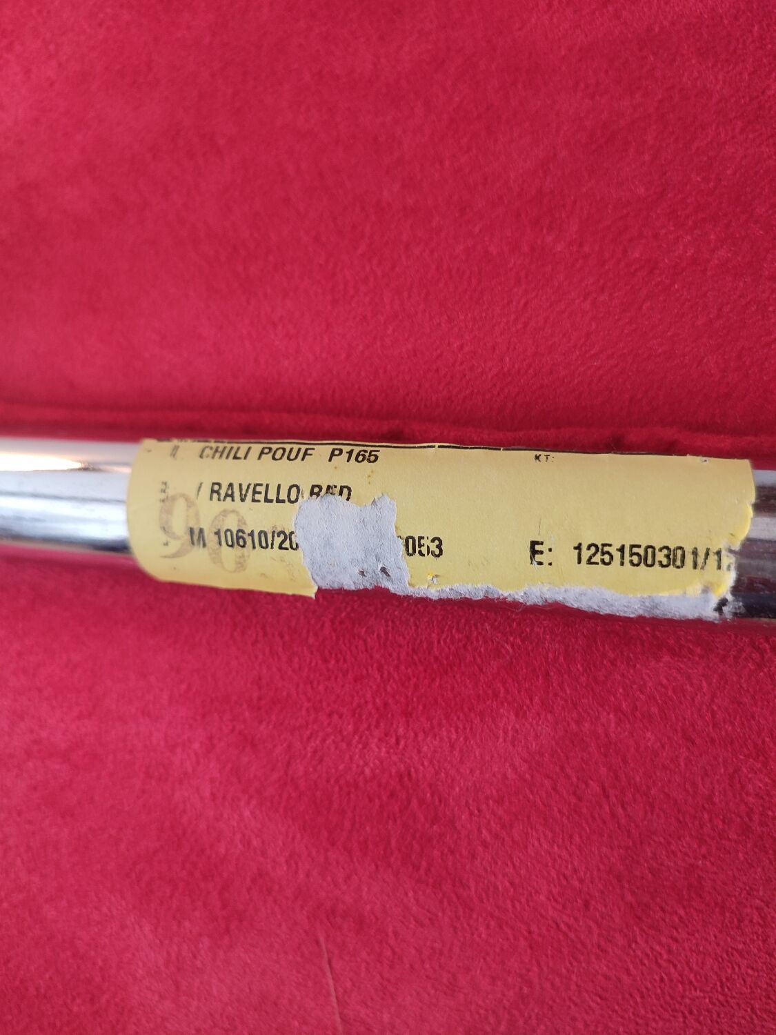 Paul Falkenberg chili armchair