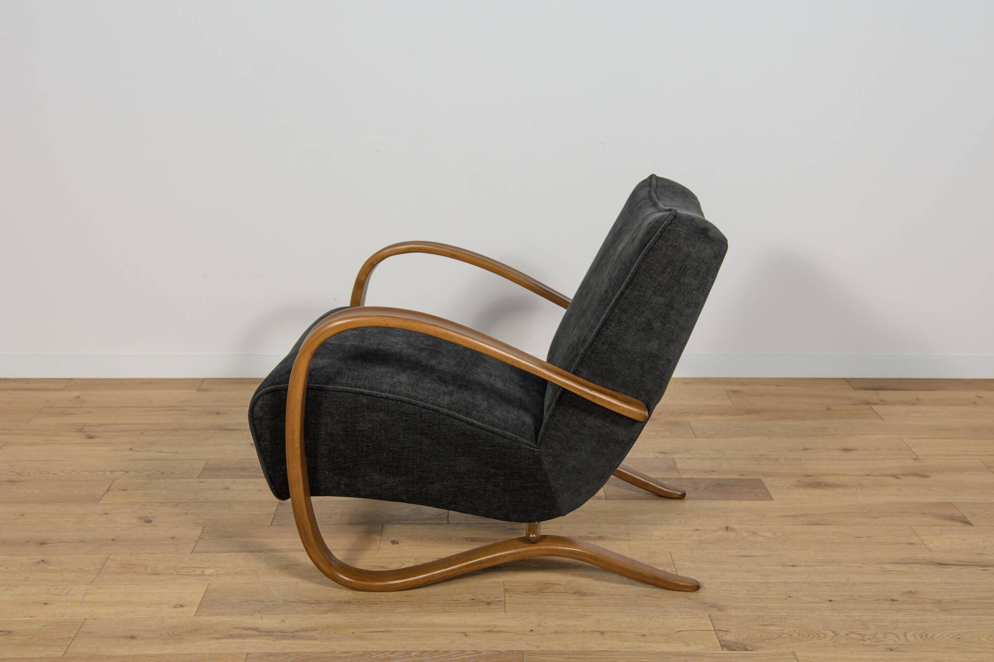 Model H-269 Lounge Chairs by Jindřich Halabala for UP Závody, 1930s,