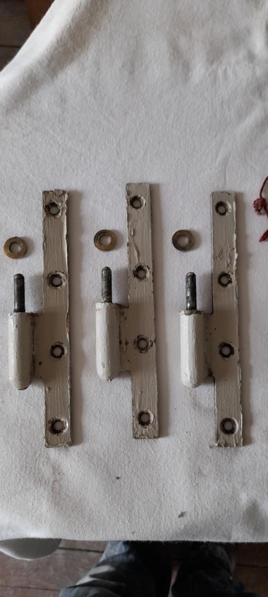 Old carpenter's interior door