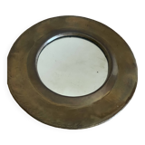 Mini brass mirror