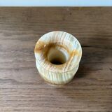 Vase en onyx vintage