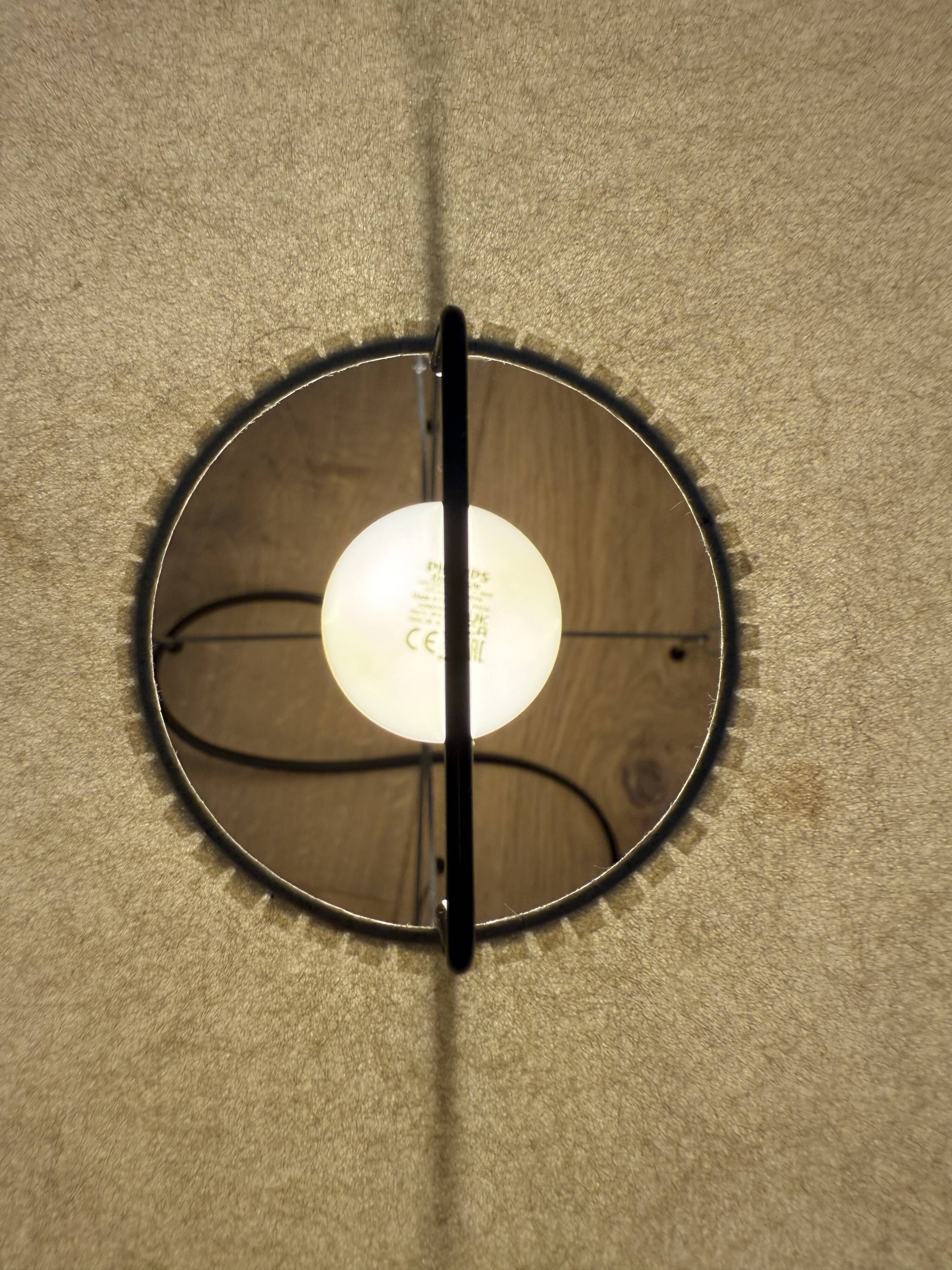 Vintage 80s lamp design ISAMU NOGUCHI no VITRA AKARI Japan