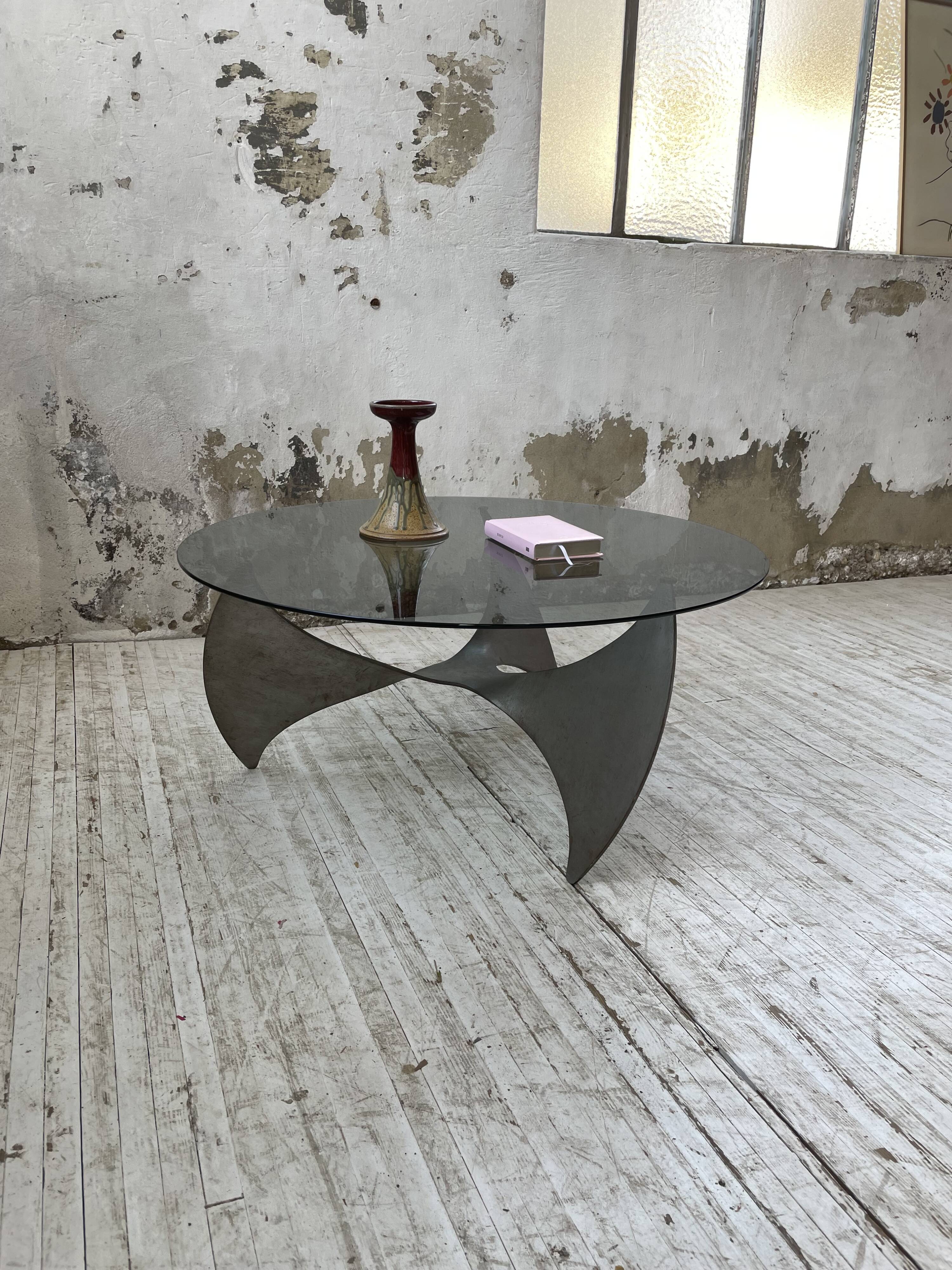 Knut Hesterbeg “propeller” coffee table 1967