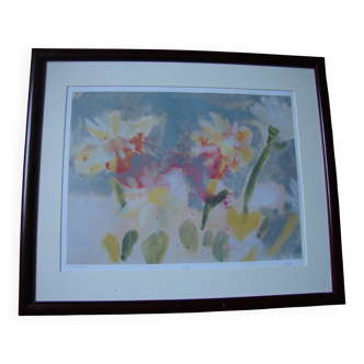 Original lithograph by Viviane KLAGSBRUN signed and numbered