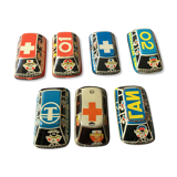 Lot old soviet toys reduced models "emergency"