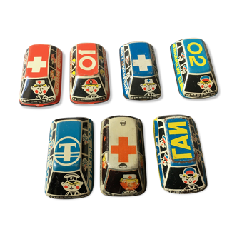 Lot old soviet toys reduced models "emergency"