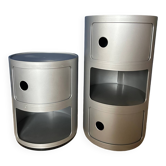 Pair of Kartell bedside tables