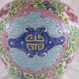 Chinese vase pink family