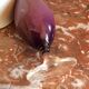 Vase en opaline tricolore