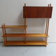Vintage roomdivider open bookcase