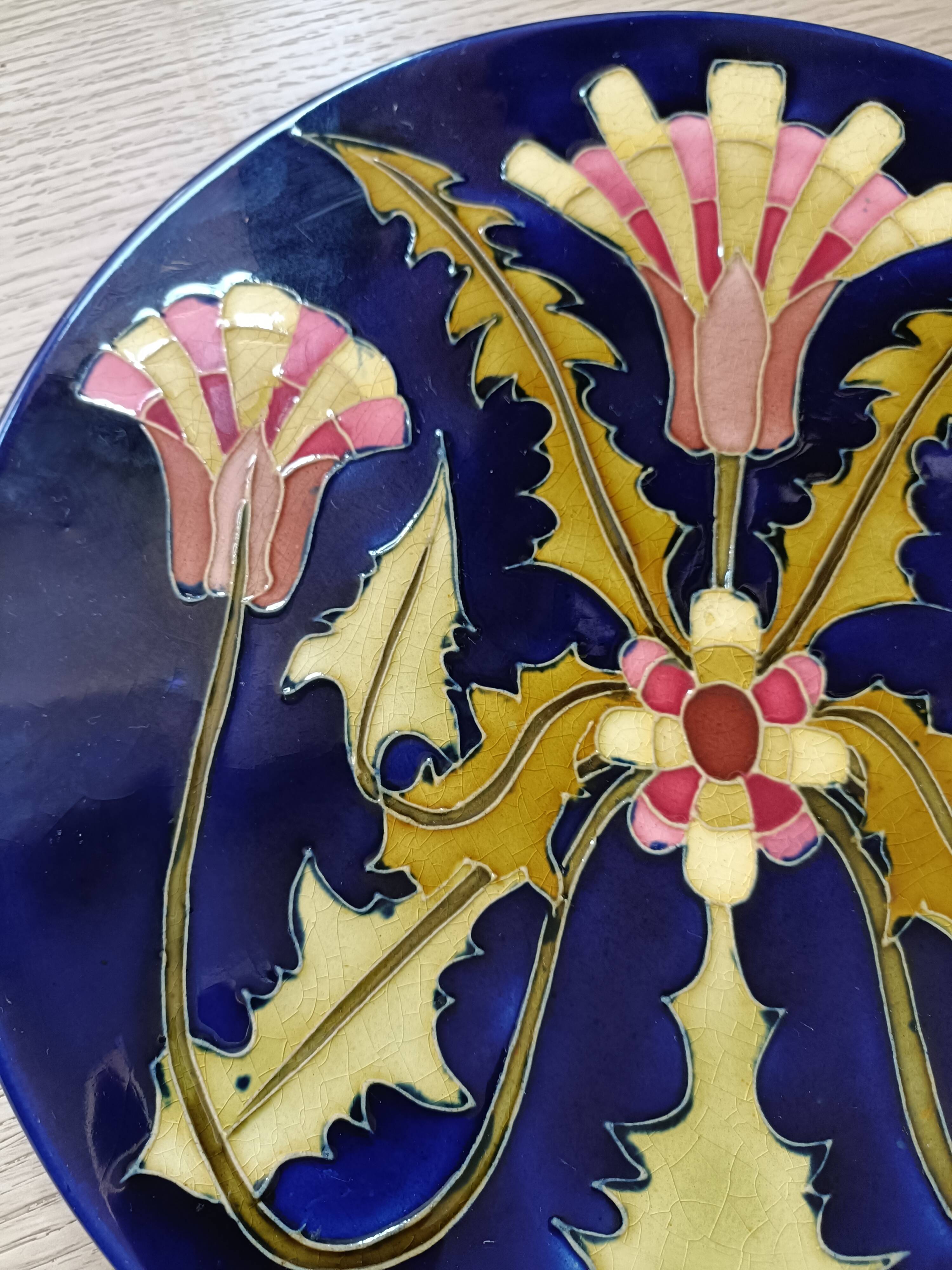 Longchamp Art Deco Iron Earth Dish