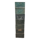 Lot 7 metal cartonniers 1920 André Labbé