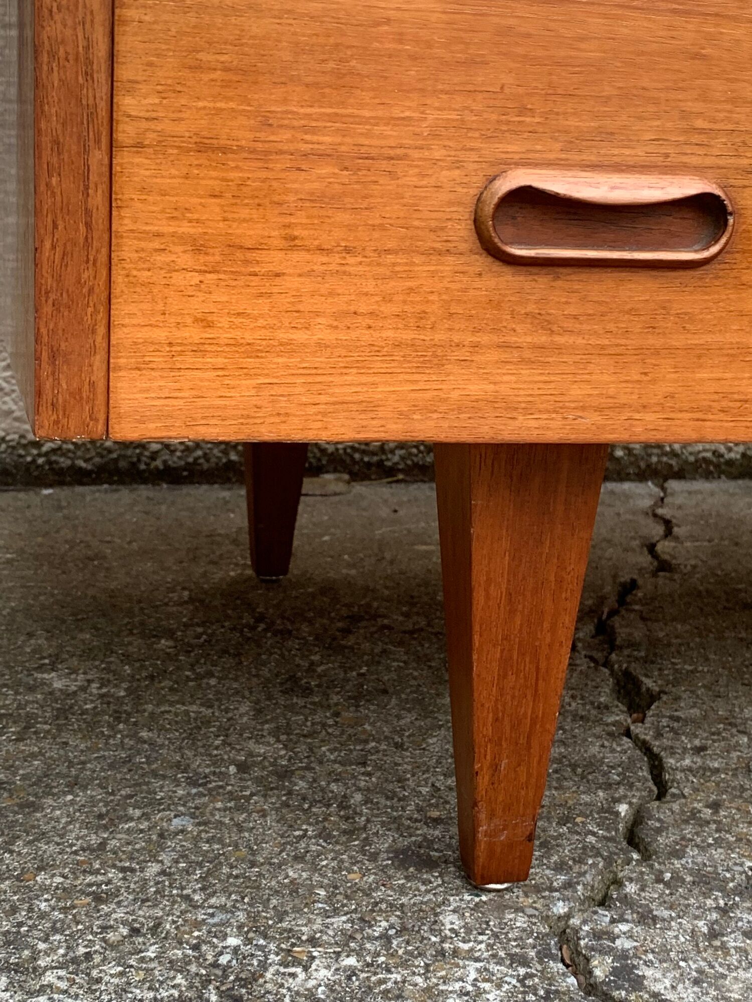 Pair of Scandinavian teak chests of drawers 1960