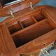 Petite Commode Coiffeuse en Acajou, style Transition – 1940