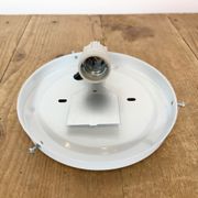 Vintage Glass Wall or Ceiling Light, 1970s