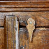 Antique carved wooden cabinet