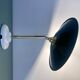 Vintage green enamelled sheet metal wall lamp shade - 3 -