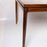Dining Table With Extension Made In Rosewood By Johannes Andersen From Chr. Linneberg From 1960s