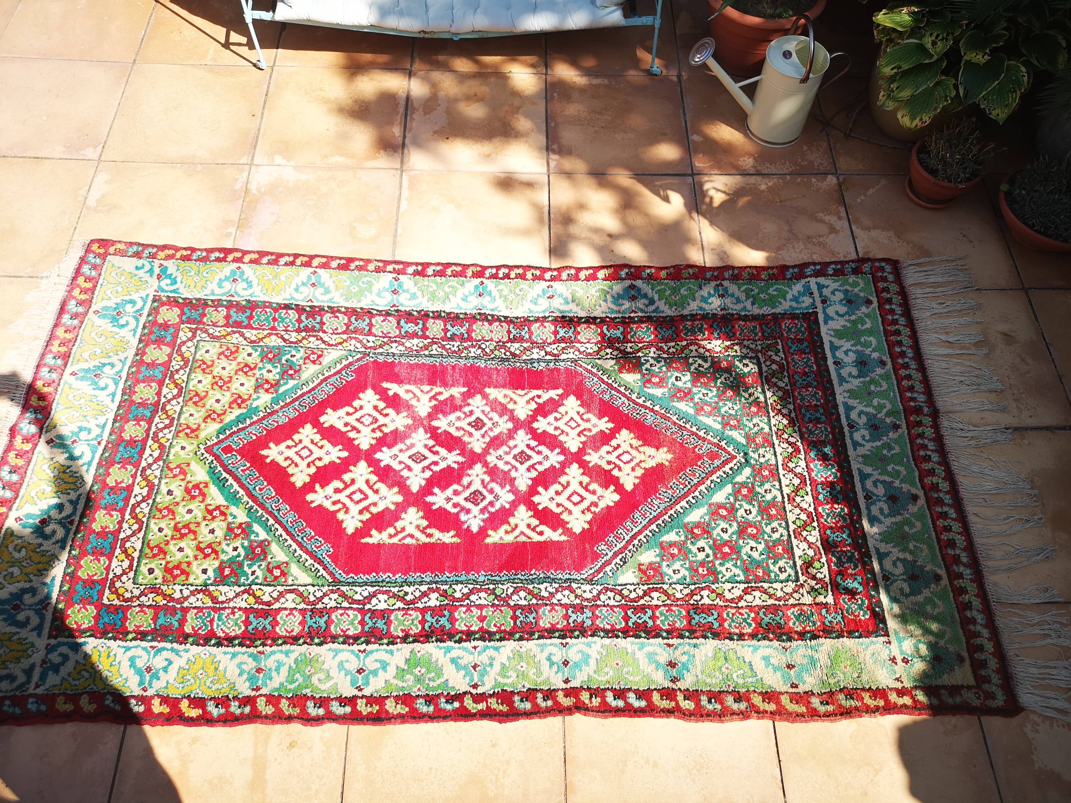 Persian wool carpet 260x138 cm