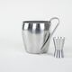 Ice bucket, Italian design, 1970s, manufactured by Alessi