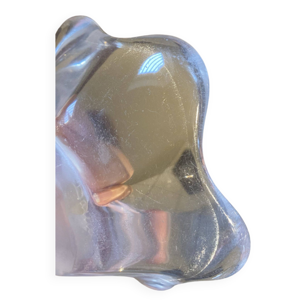 Coupe baguier cristal Daum