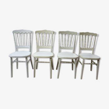 Lot de 4 chaises style napoleon III anciennes