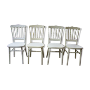 Lot de 4 chaises style napoleon