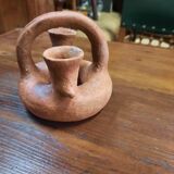 Terracotta candlestick