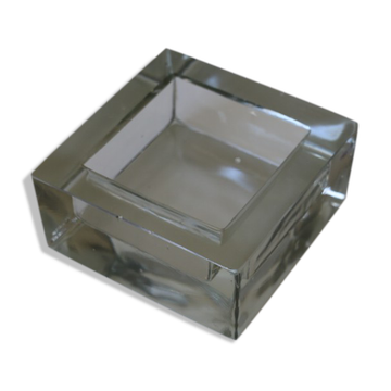 Cendrier pavé verre