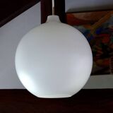 Louis Poulsen XL vintage opaline Scandinavian pendant light 40 cm