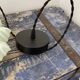 Vintage green opaline pendant light