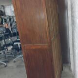 Armoire avec miroirs en bois ancien