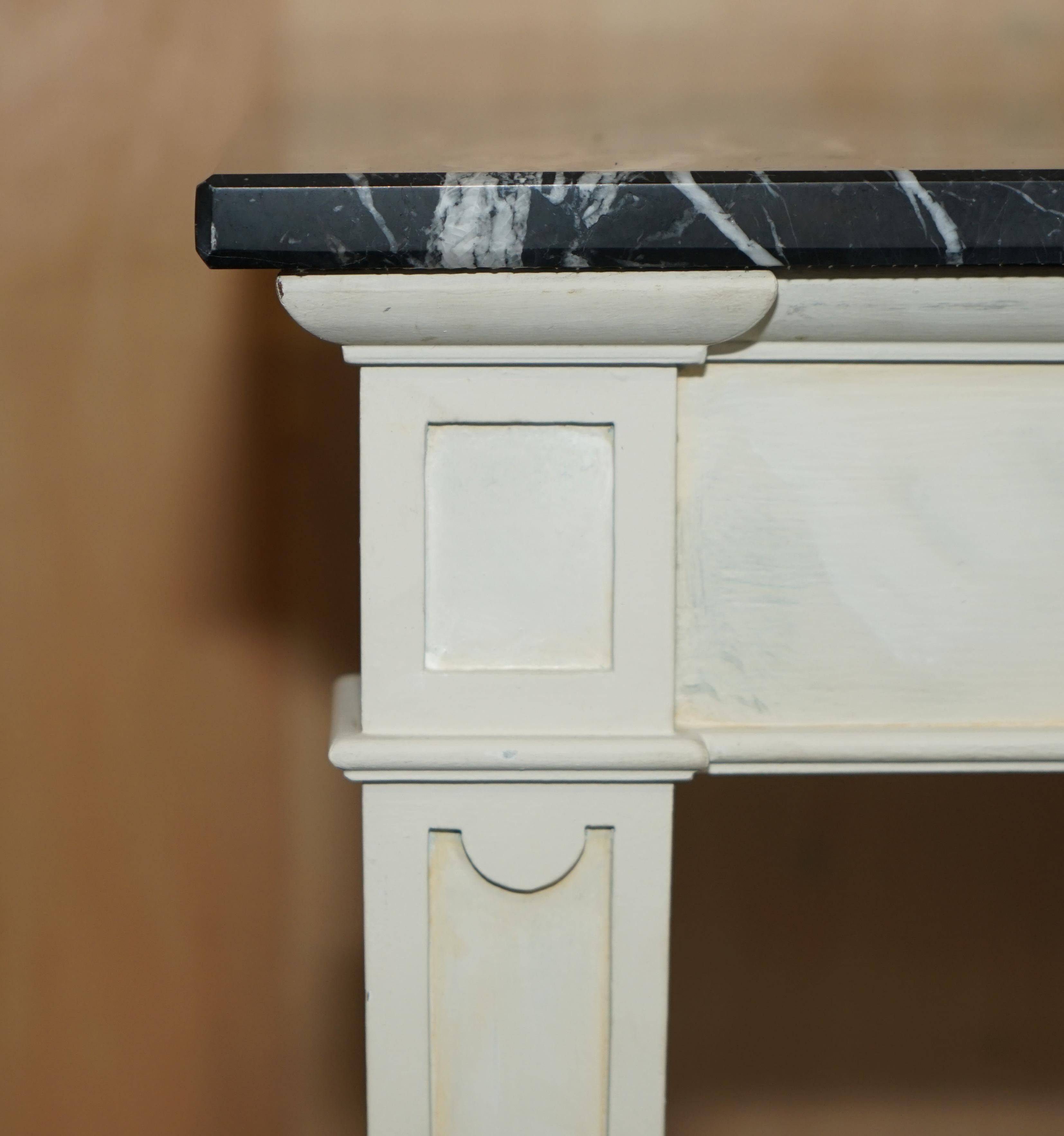 Pair of marble top consoles Spencer House, Edwardian style