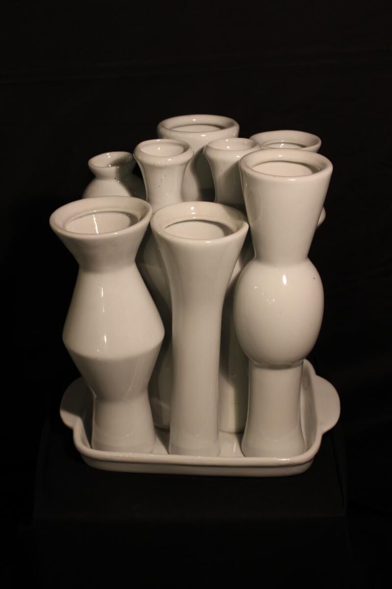 Group of ceramic vases