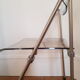 Vintage folding transparent chair