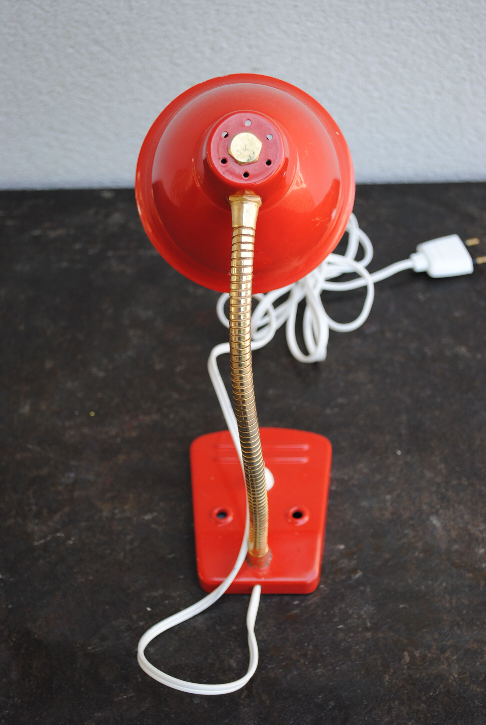 Lamp metal desk vintage