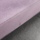 Vintage Art Déco Streamline Burled Wood Tubular Steel Bauhaus Bed, 1920s