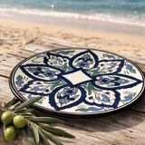 Large round serving dish Tunisia model