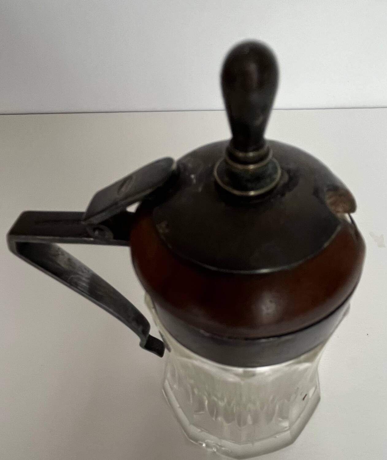 Old mustard or sugar bowl