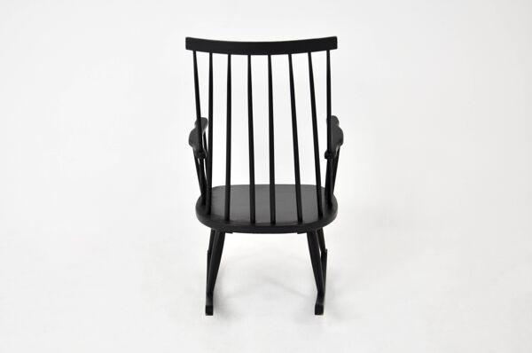 Fauteuil à bascule de Lena Larsson pour Nesto, 1960s