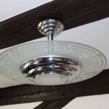 Art Deco ceiling chandelier