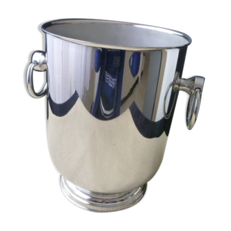 Jean Couzon 18/10 stainless steel champagne bucket